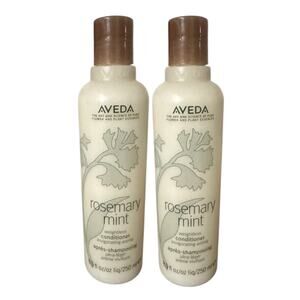 Aveda Rosemary Mint Weightless Conditioner 2x - 2 Bottles 8.5oz 250ml